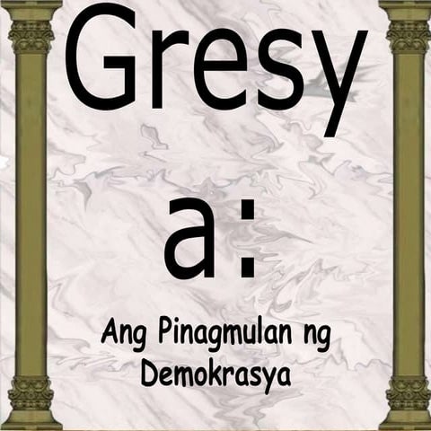 Gresya: Ang pinagmulan ng Demokrasya
