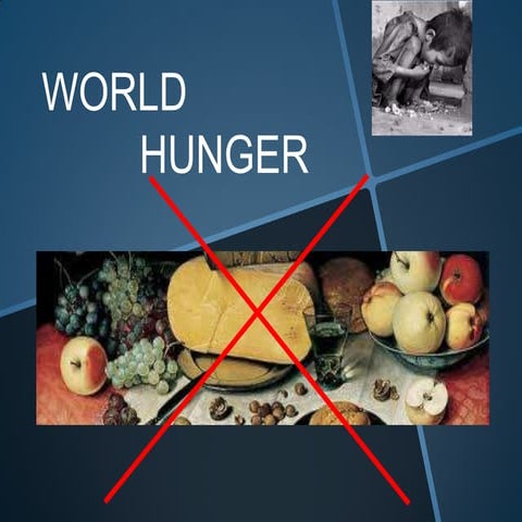 Say 'NO' to HUNGER!