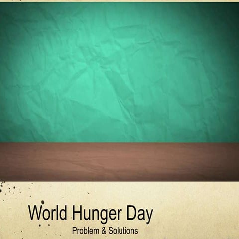 World hunger