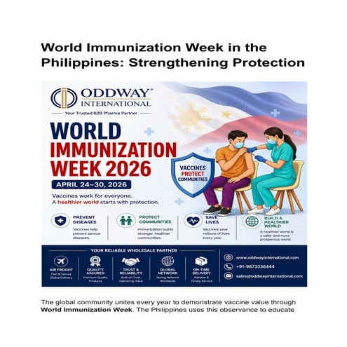 World Immunization Week in the Philippines: Strengthening Vaccine ...