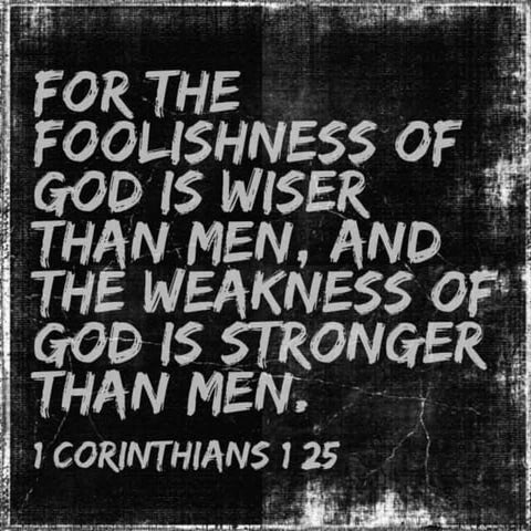 Worldly Wisdom vs. Foolish Faith!