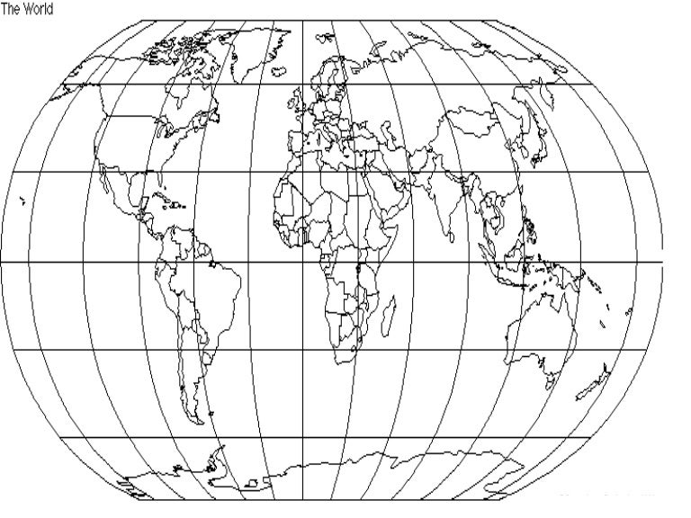 world map activity