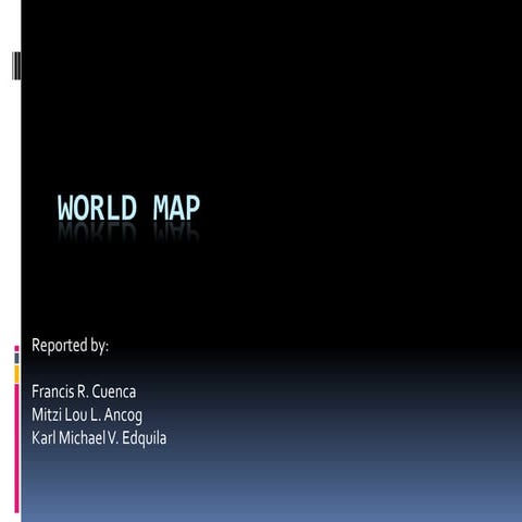 World map report