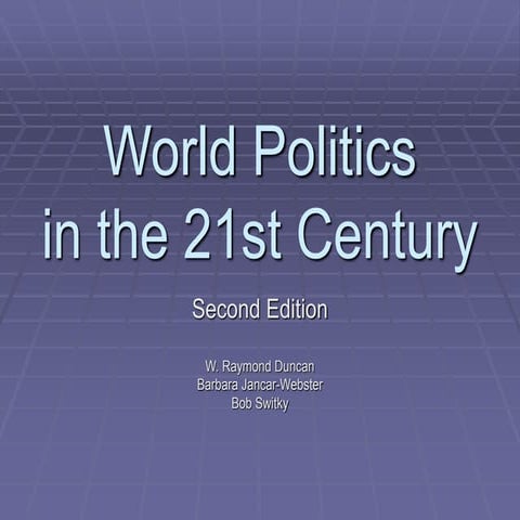 world politics 21st century.ppt