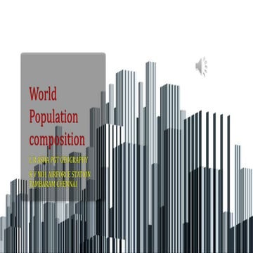 World population composition 