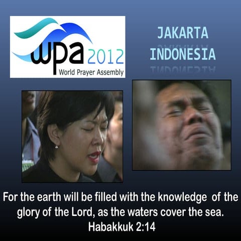 World Prayer Assembly 2012