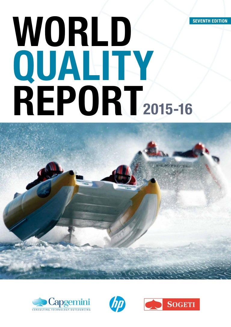 World Quality Report 2015 16
