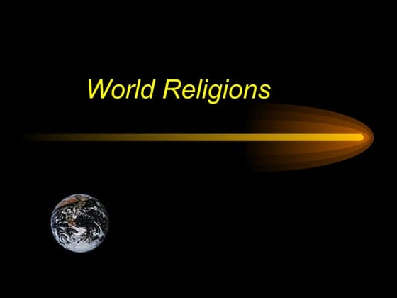 Religions Top Down Web | PPT