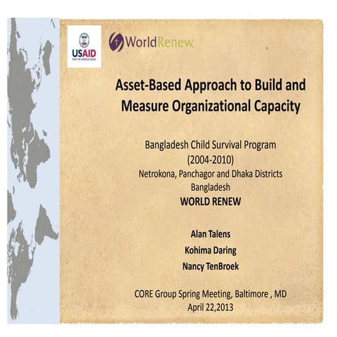 Asset-Based Approach to Build and Measure Organizational Capacity_Alan Talens...