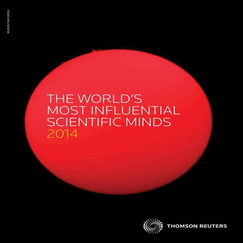 Worlds most-influential-scientific-minds-2014 | PDF