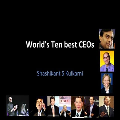 Worlds 10 Best Ce Os