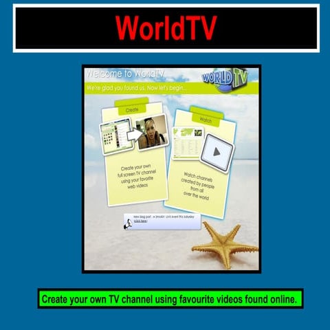 A guide to using WorldTV