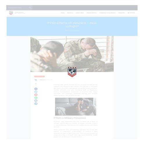 What is ptsd in veterans