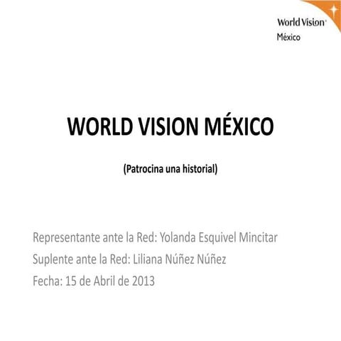 World vision | PPTX