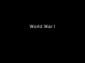 World War I