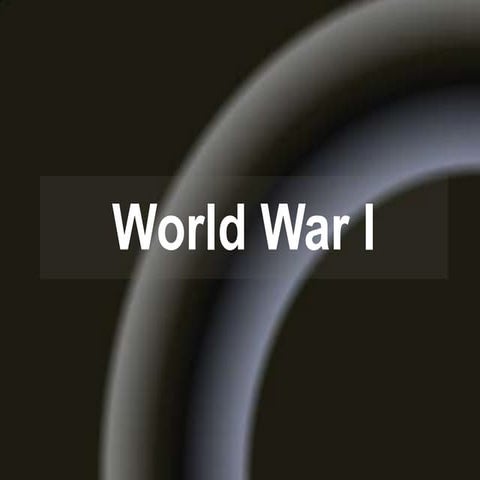 World war 1