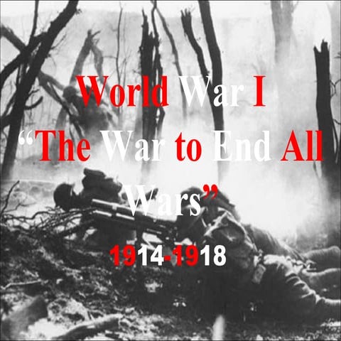 World war i | PPT