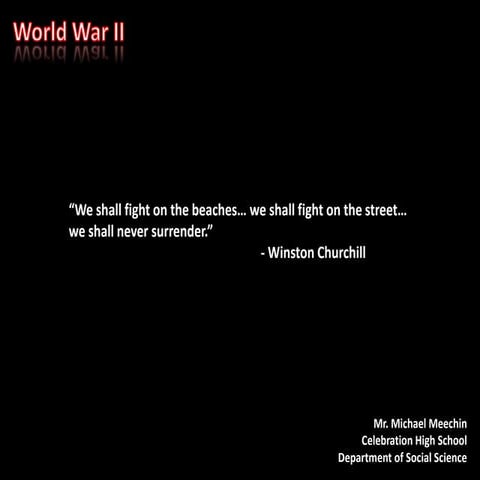 Topic.07 World War II