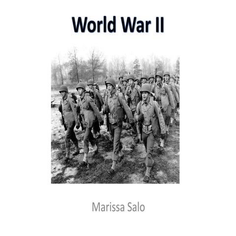 WORLD WAR TWO CAUSES AND EFFECTS..WHAT WE LOST WHAT WE FOUND | PDF