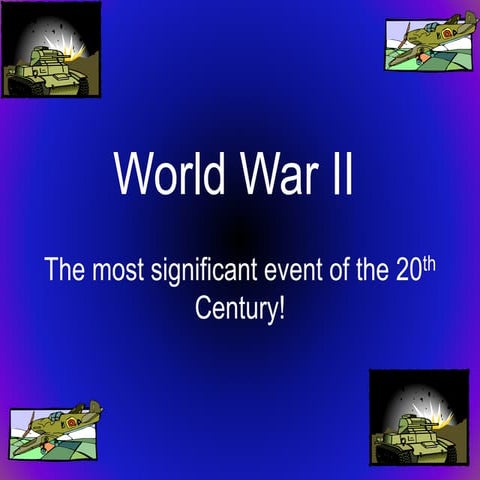 World war II