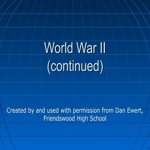 Pacific battles of world war ii | PPT