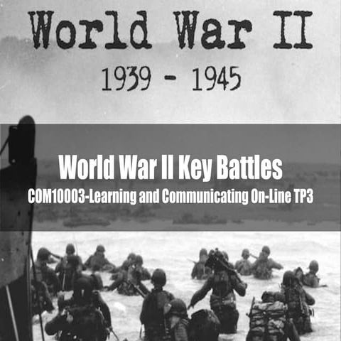 World war ii key battles