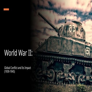 WWII Mapping WWII | PPTX