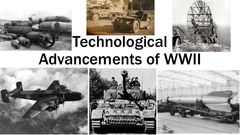 World war ii technologies (world history)