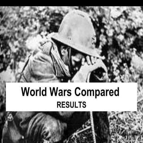 World wars compared results