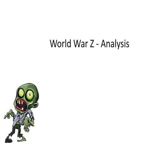 World War Z Analysis