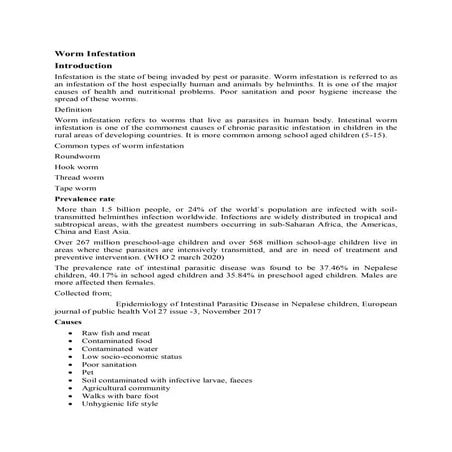 Worm Infestation.pdf