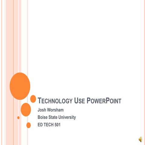 Worsham technology use power point