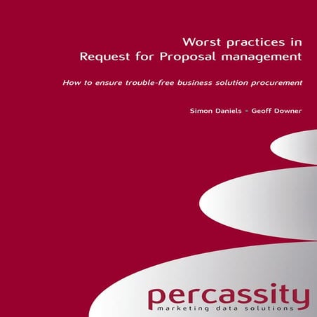 Worst practices in RFP management