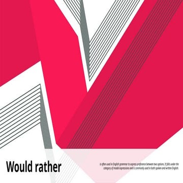 Would rather English powerpoint group 2.