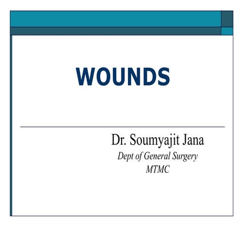 Classification of wounds | PPT