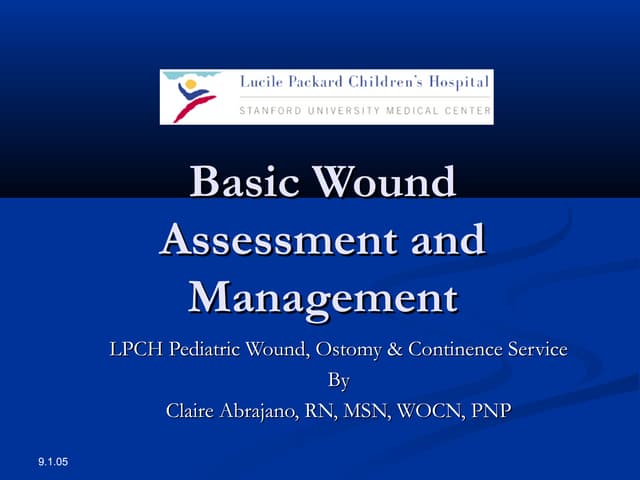 Assessment Chart for Wound Management Patient ID Label | DOCX
