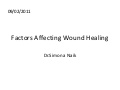 Wound healing
