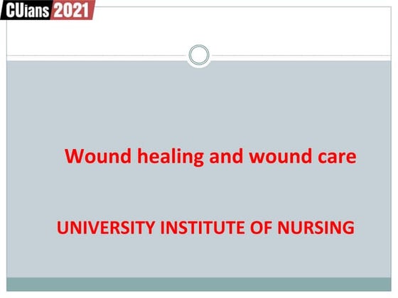 Dressing or care of wound | PPTX | First Aid | Injuries