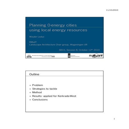 SB10 conference 2010, Maastricht