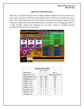 game slot gratis
