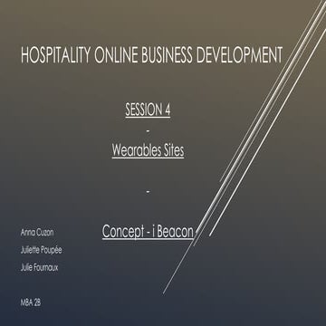 Wow site and Beacon concept