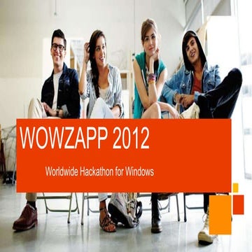 WOWZAPP 2012 - Get Involved!