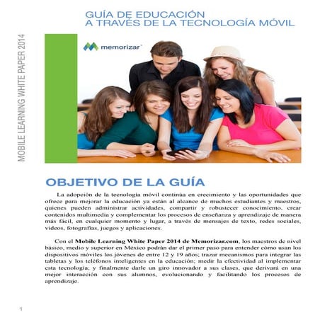 Guía de Mobile Learning para Educadores