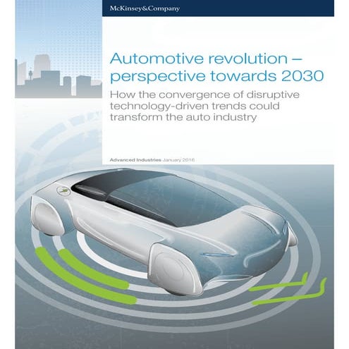 Automotive Revolution Perspective Towards 2030