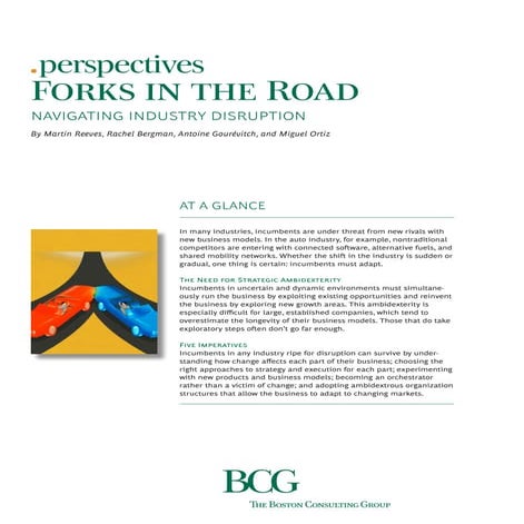 Forks In The Road