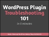 WordPress Plugin Troubleshooting 10...