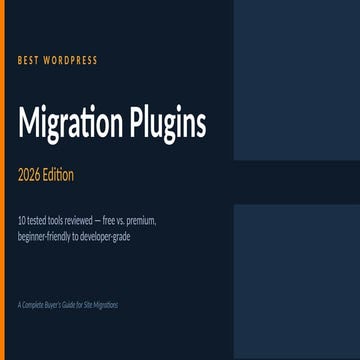 10 Best WordPress Migration Plugins in 2026 | PPTX