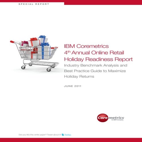 White Paper on Online Retailing Optimized - CoreMetrics