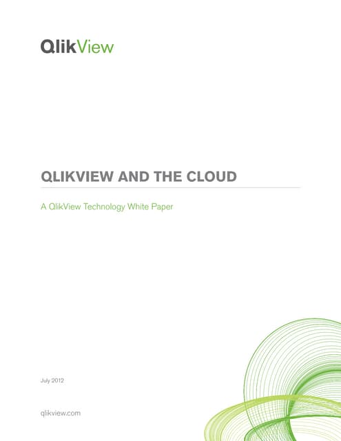 Qlikview in the cloud (en)