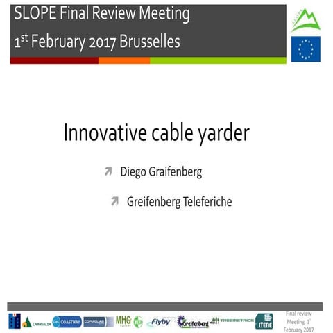 Slope Final Review Meeting - WP3